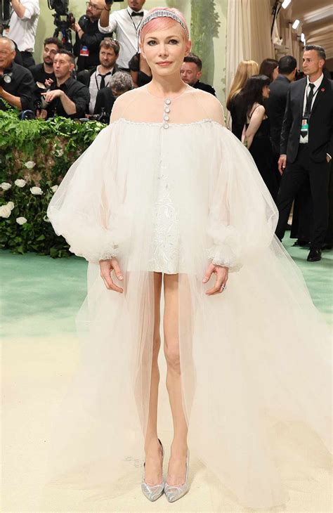 michelle williams Met Gala dress